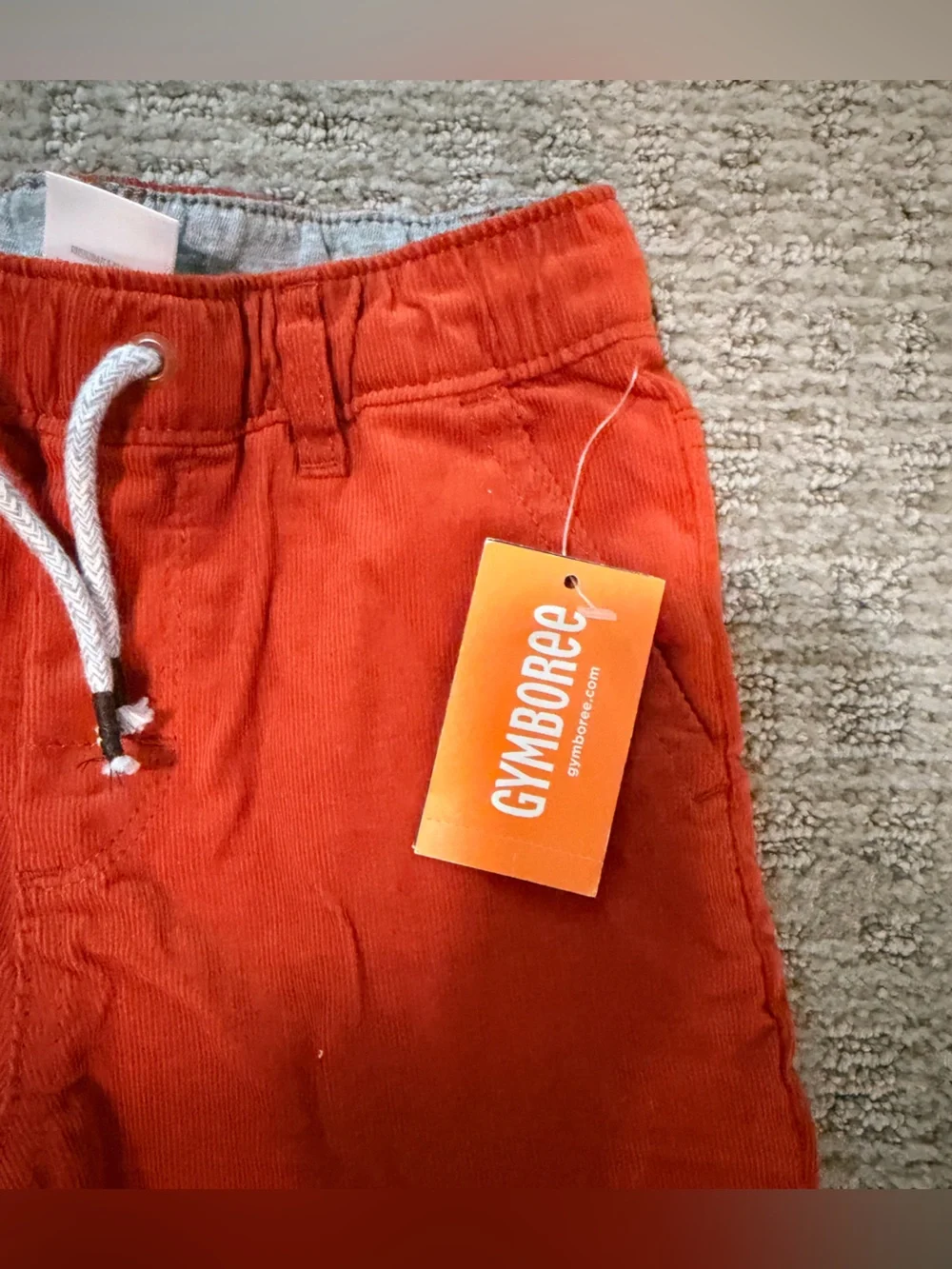 Gymboree Orange Corduroy Kids Pants